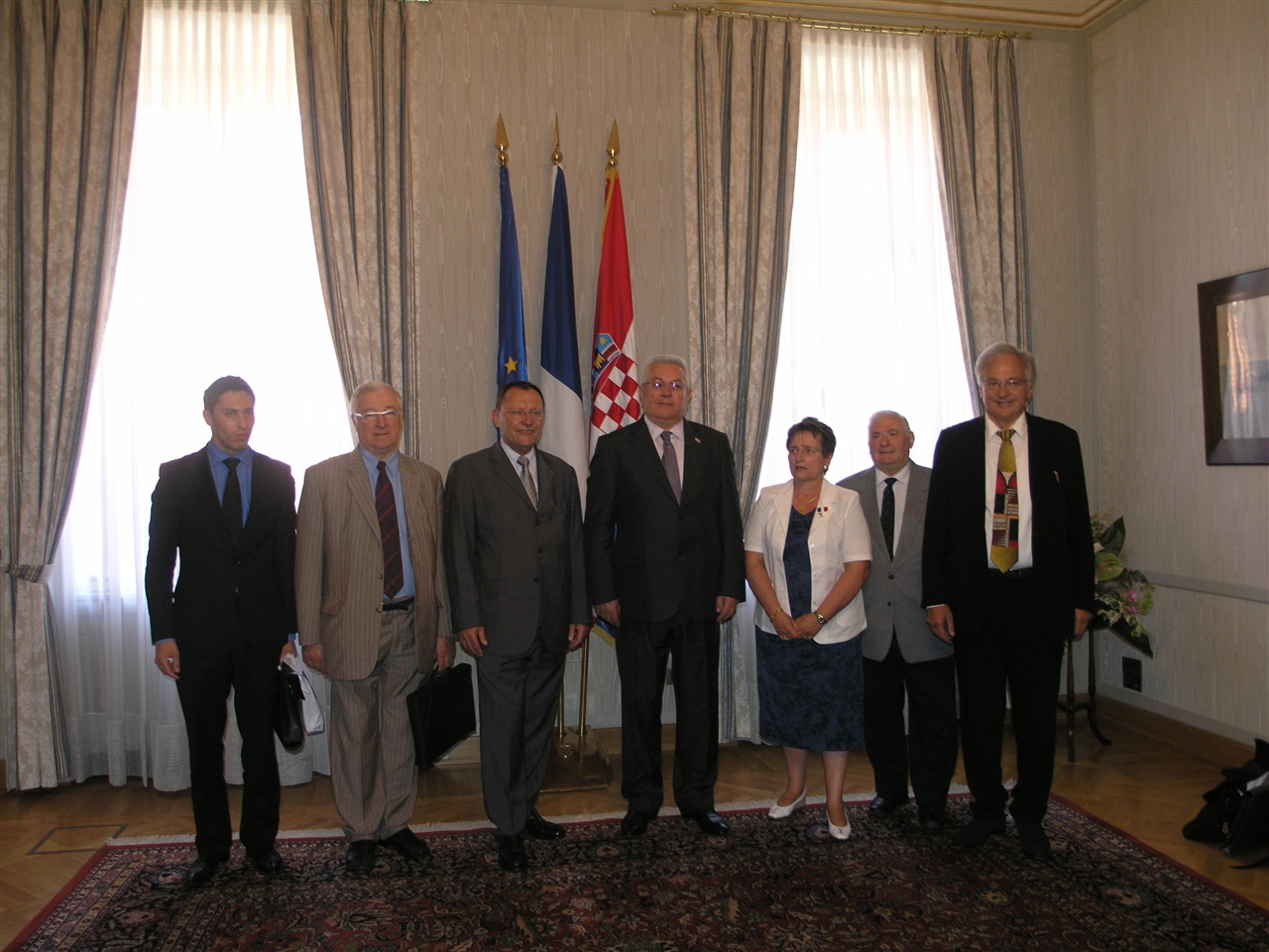 Predsjednik Hrvatskog sabora Luka Bebić primio izaslanstvo Senata