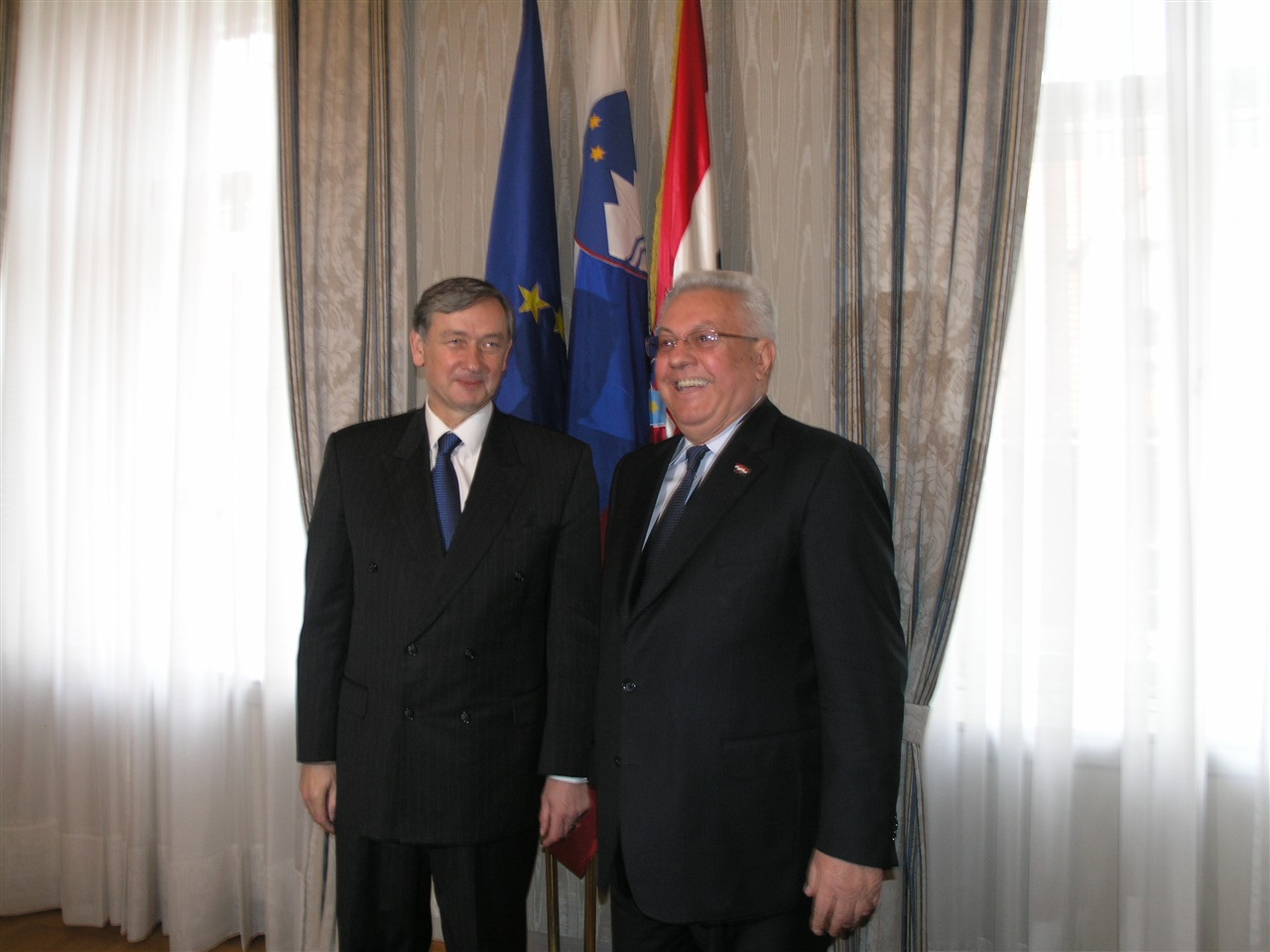 Predsjednik Hrvatskog sabora Luka Bebić primio predsjednika Republike