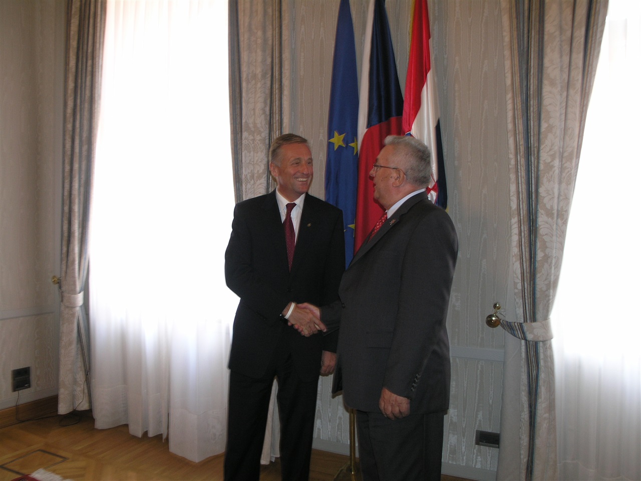 Predsjednik Hrvatskoga sabora Luka Bebić primio predsjednika vlade