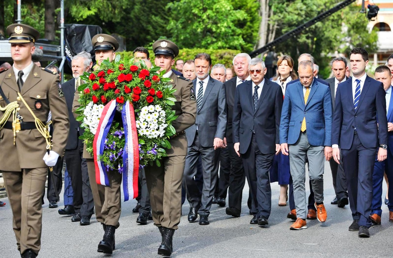 Predsjednik Sabora Jandroković odao počast žrtvama Bleiburške tragedije i križnih putova