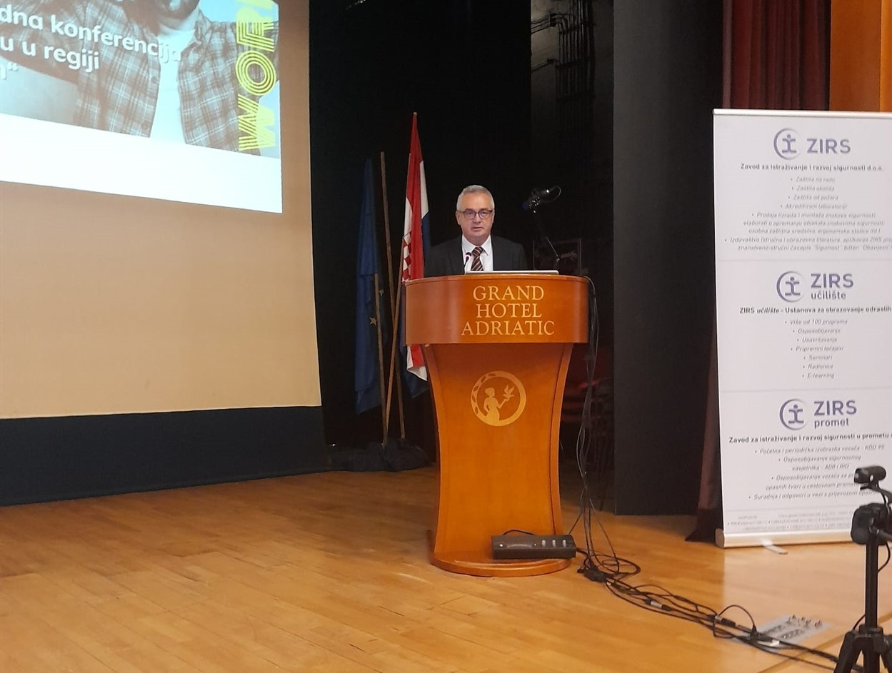 Predsjednik Odbora za rad, mirovinski sustav i socijalno partnerstvo Željko Pavić sudjelovao na Međunarodnom savjetovanju zaštite na radu u regiji Alpe-Jadran