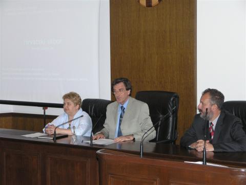Konferencija za medije tajnika Sabora Josipa Sesara u povodu objave novih web stranica, Hrvatski sabor, 21. svibnja 2007., 13 sati