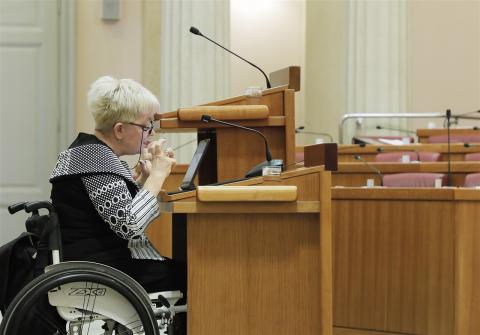 Zastupnica Ljubica Lukačić (Foto: Hina/Tomislav Pavlek)