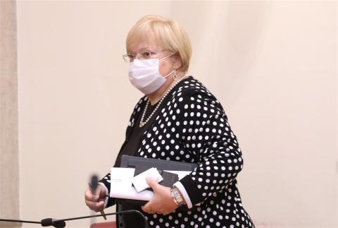The MP Anka Mrak Taritaš (Photo by Hina/Admir Buljubašić)