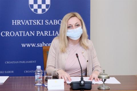 Na fotografiji: predsjednica Odbora za poljoprivredu Marijana Petir