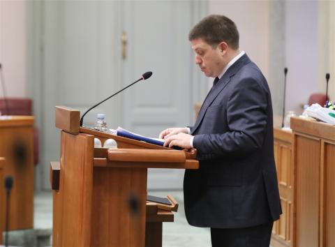 Minister of the Sea, Transport and Infrastructure Oleg Butković (Photo by Hina/Admir Buljubašić)