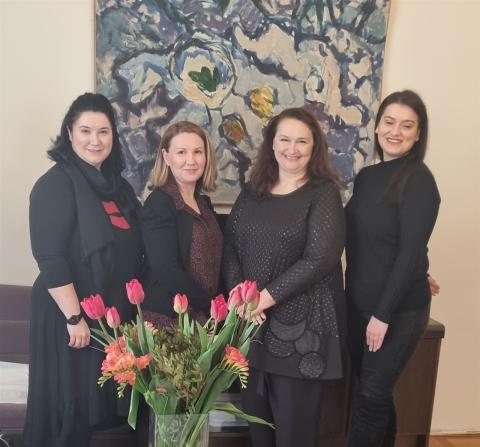 Predstavnice Udruge žena oboljelih od endometrioze “Ja sam 1 od 10“ s predsjednicom Odbora za zdravstvo i socijalnu politiku Renatom Sabljar-Dračevac