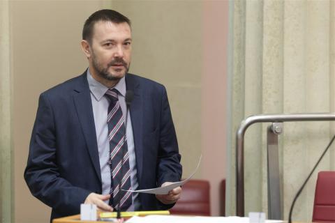 SDP MP Arsen Bauk (Photo by Hina/Edvard Šušak)