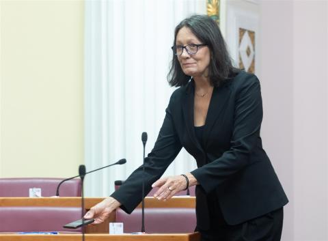 MP Urša Raukar Gamulin (Photo: Hina/Edvard Šušak)