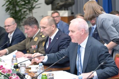 NATO Deputy Secretary General Boris Ruge in the Sabor (Photo: Croatian Parliament/Sabor)