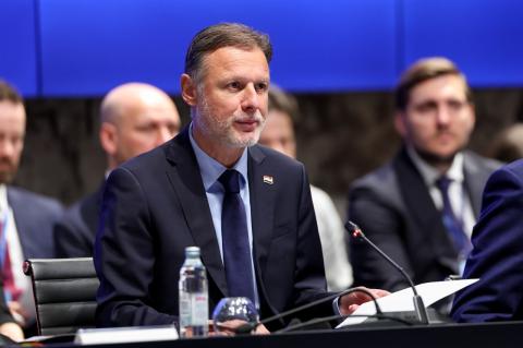 Speaker of the Croatian Parliament Gordan Jandroković (Photo: Hina/Damir Senčar) Day in the Croatian Parliament in 2022/Photo by Croatian Parliament)