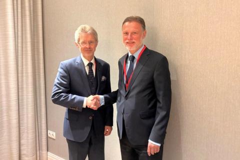 Croatian Parliament Speaker Jandroković met in Copenhagen Czech Senate President Miloš Vystrčil (Photo: Croatian Parliament)