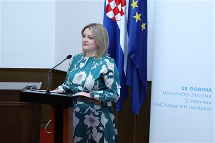 Potpredsjednica Vlade RH Anja Šimpraga
