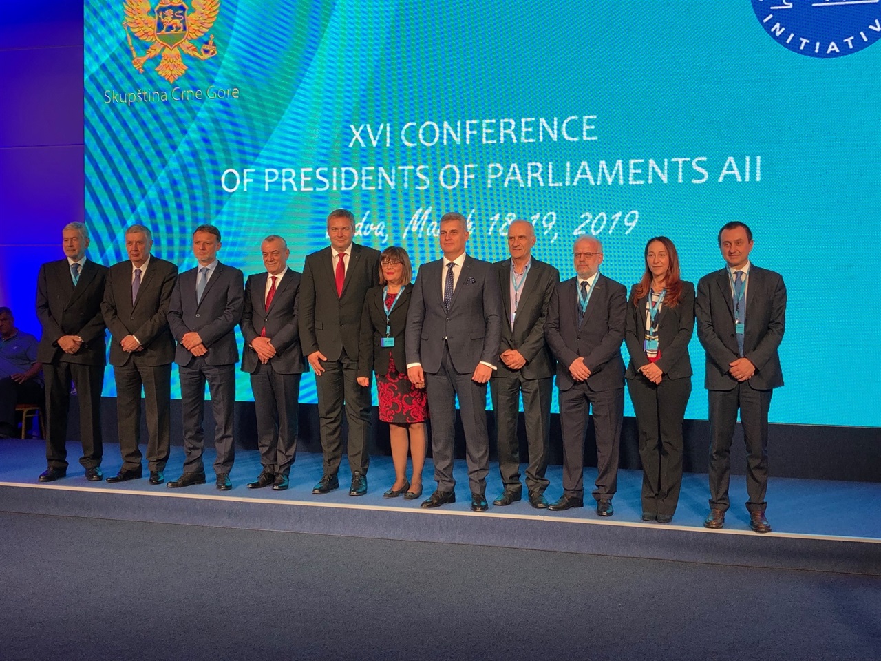 Sudionici XVI. konferencije predsjednika parlamenata Jadransko-jonske inicijative u Budvi