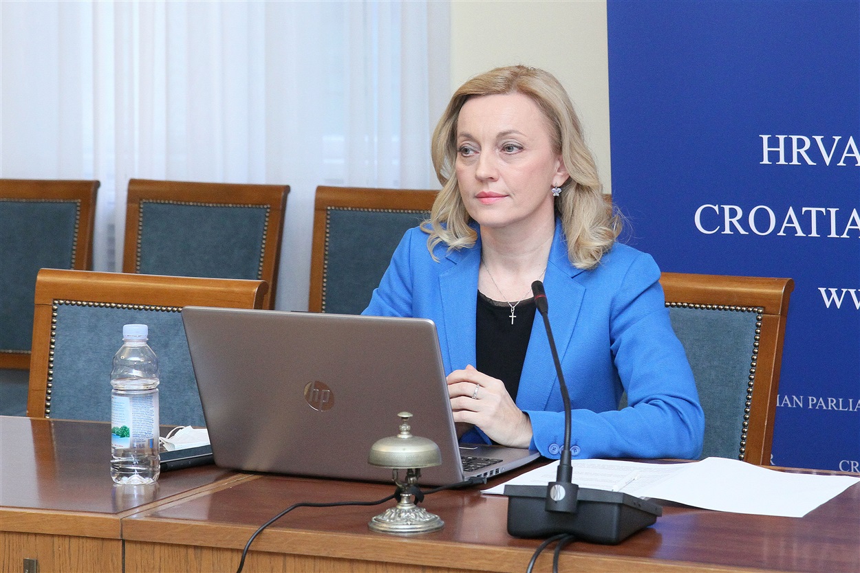 MP Marijana Petir, the Agriculture Committee chair (Photo: Croatian Parliament)