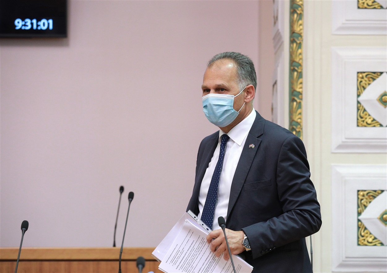 MP Veljko Kajtazi (Photo by Hina/Tomislav Pavlek)