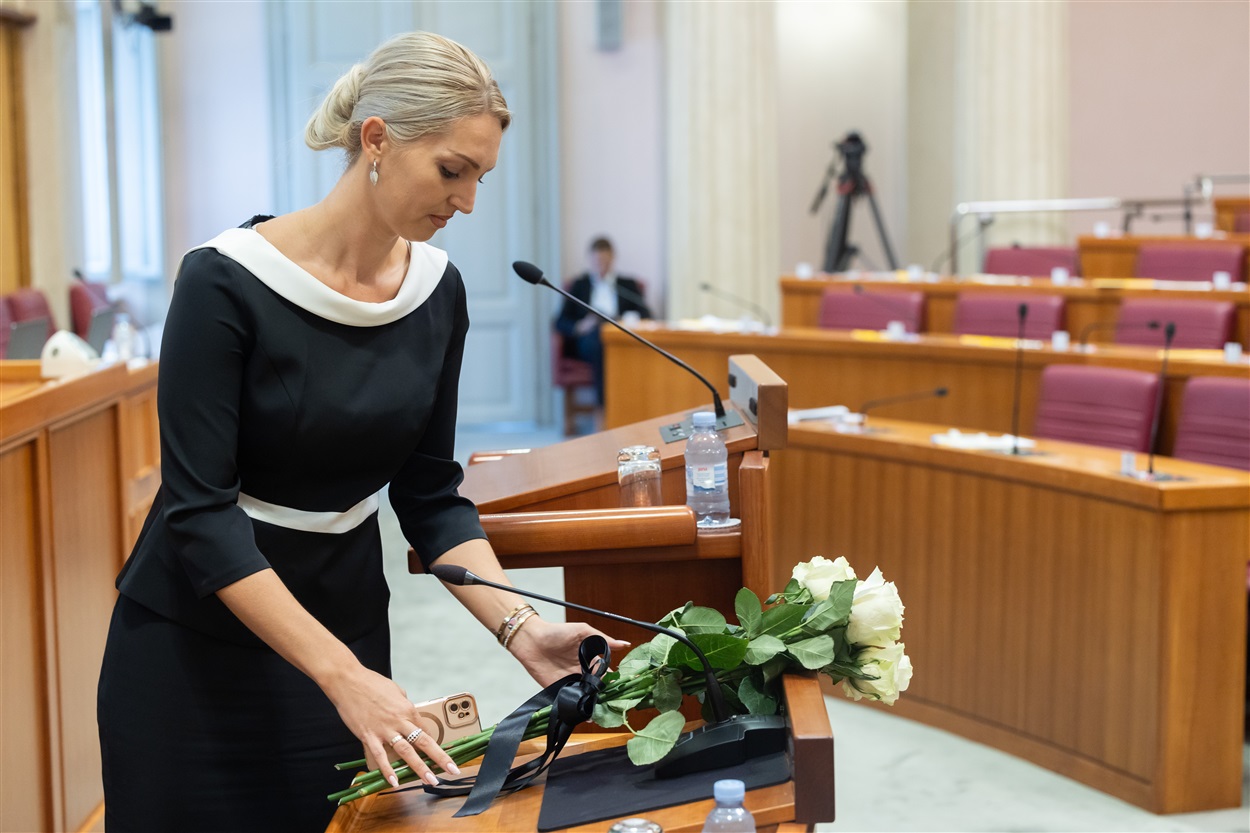 MP Marina Opačak Bilić (Independent); (Photo: Hina/Edvard Šušak)