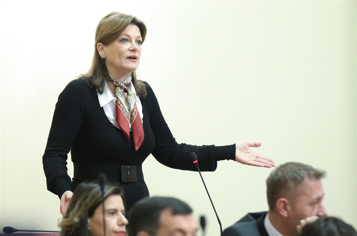 MP Karolina Vidović Krišto (Photo: Hina/Admir Buljubašić)