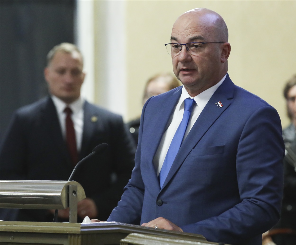 The State Secretary at the Ministry of Economy, Ivo Milatić (Photo: Hina/Lana Slivar Dominić)