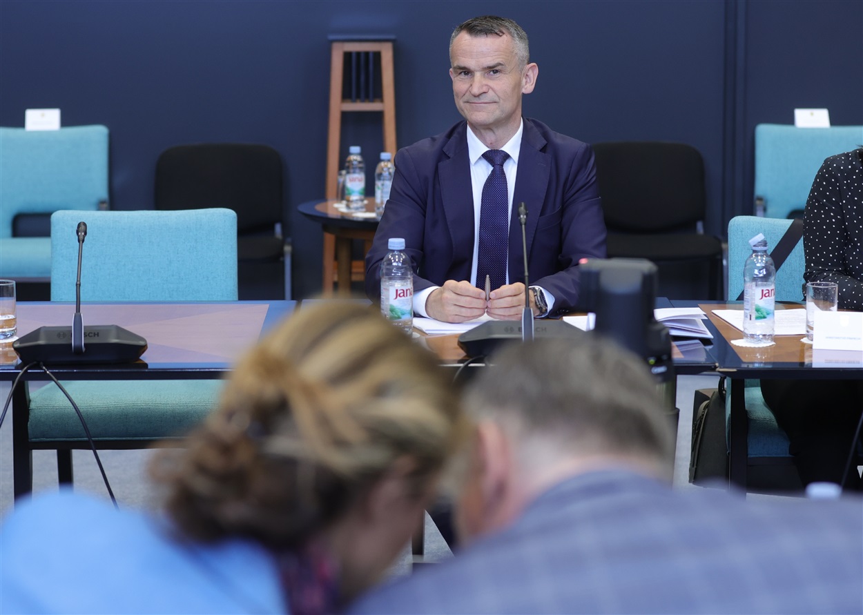 Candidate for Governor of the Croatian National Bank Ante Žigman (Photo: Hina/Tomislav Pavlek)